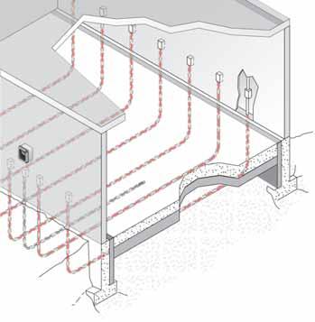 CSI Master Format 2004 Guide Specification for: Freezer Frost Heave Prevention (Mineral Insulated) System for preventing frost heave in freezers, cold rooms and ice arenas with temperature control,
