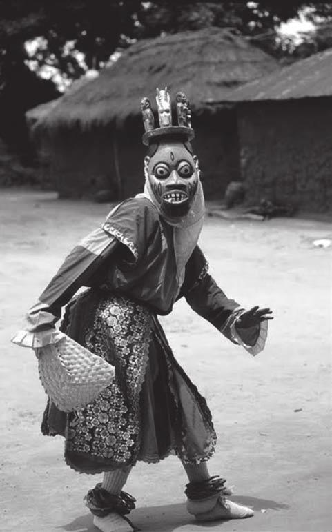 Muzika Yoruba genties (Nigerija) ritualinis šokis ga ir per jas dažniausiai naudojami iš dramblio ilčių išdrožti pučiamieji instrumentai.