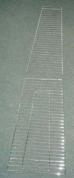 ASSEMBLY 10. Locate the Mesh Guards (8)--8 pieces/4 sets.