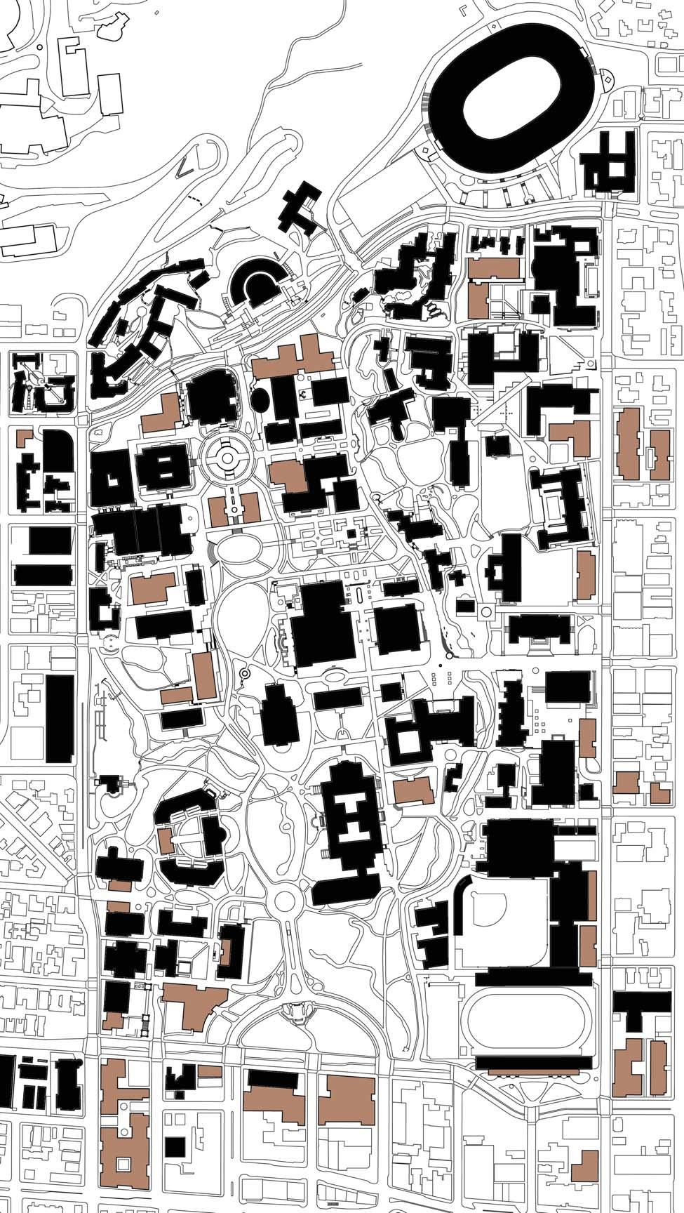 2020 LONG RANGE DEVELOPMENT PLAN U C BERKELEY FIGURE 3B ILLUSTRATIVE CONCEPT Existing/Approved Campus Buildings Potential Projects The projects shown in this figure represent one way in which the