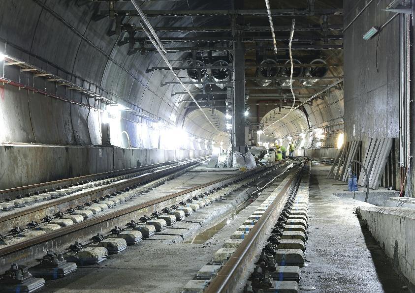 Technology applied Manufacturing quietness When the Channel Tunnel between