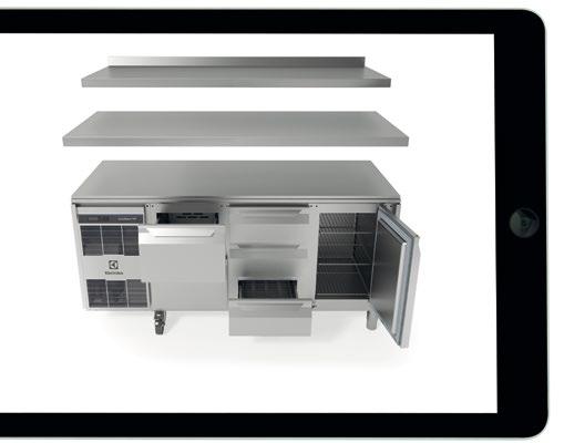 ecostore HP refrigerated counters are quick and easy to clean inside and out thanks
