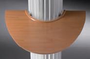 H Standard delivery : Table in beech nection, veneer no insert pipe should - Circo all mounted model with be ordered.