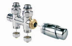 PF3..1... COE.PF3.C.1... For connection to the floor eco-pro straight valve Thermostatic head Set 43 For connection to the floor or to the wall / flow left COIG.28L..3... 27 COIG.