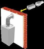 3 Bathrooms, 4-6 people The only Rheem indoor continuous flow model (must be flued to the outside of the building). Flue Kit The Indoor model must be installed using a certified Rheem flue system.