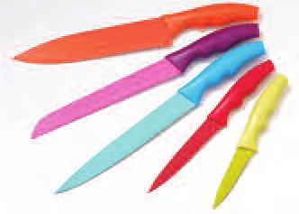 anzo piece KitChen Knife set With coloured
