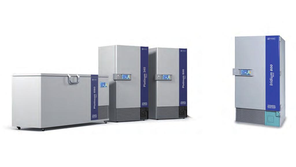 Freezers /Platinum Next & Iridium Next -86 C freezers for red blood cells storage Operating temperature: -50 /-86 C.