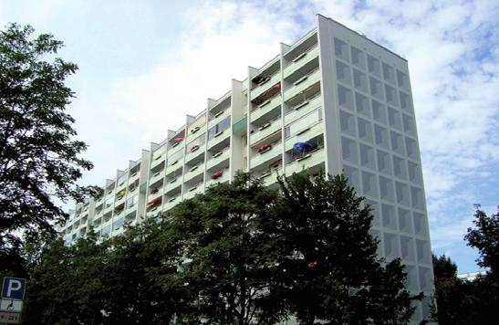 Balance of the Achievements until Today Frankfurter Allee Süd - residential buildings: refurbishment
