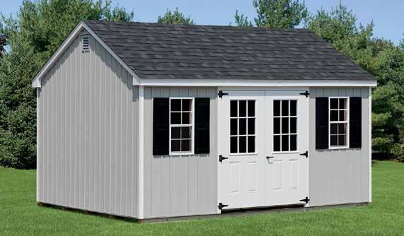 Miscellaneous 6 Vinyl Cape with Board and Batten Siding