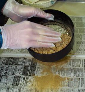 Preparing Samples for Lab Analysis Note: If no sieve is available, carefully remove the rocks by hand. 3.