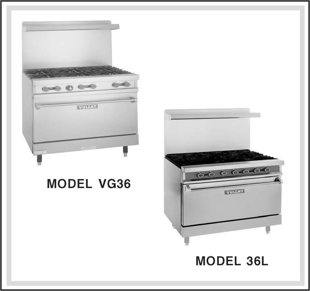 CATALOG OF REPLACEMENT PARTS GAS RESTAURANT RANGES 90 SERIES AND VG SERIES ML-52947 ML-52948 ML-52950 ML-52951 ML-52952 ML-52954