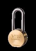 Ball-Bearing Design with 5/16 Shackle Features VSR Reversible 9-Pin Dimple Key 2 Shackle Clearance Lock and