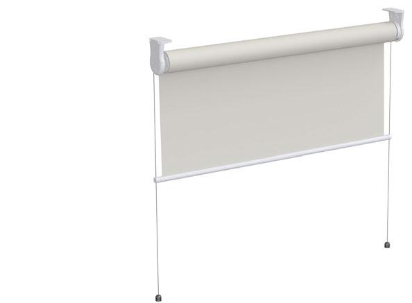 ROLLER COLLECTION OPENSHADE Reverse and forward roll options Easy to install top/face fix brackets Wide range of dimout, blackout and sheer fabrics to choose from Guide wire