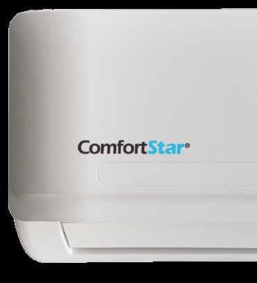 COMFORTSTAR MODEL NO. MIN. POWER SUPPLY WIRE SIZE (AWG) SPECS AT A GLANCE ComfortStar Ductless Split Systems At-A-Glance MIN. INTER-CONNECTING WIRE SIZE (AWG) BREAKER SIZE (A) PIPING SIZES (IN) MAX.