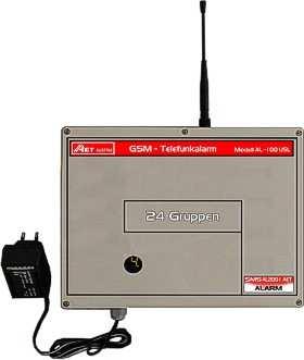 9) Integrated GSM module for 900 or 1800 MHz 15V stabilised mains plug model 299 ***supply voltage with USV 8: 13.