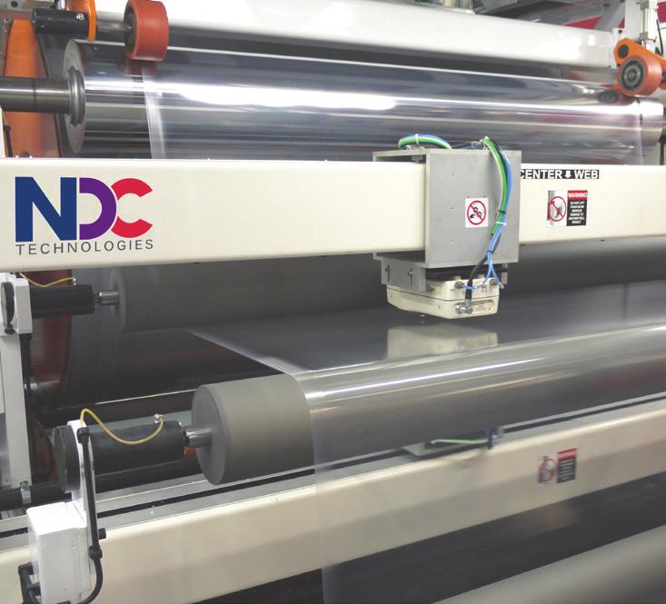 APPLICATION NOTE WEB GAUGING NDC Technologies Web Solutions Engineered to deliver outstanding results from your process Extrusion Converting Calendering