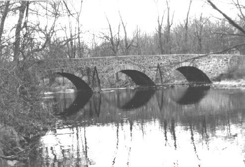 In Hunterdon County, there are very few engineered stone arch bridges, ie,