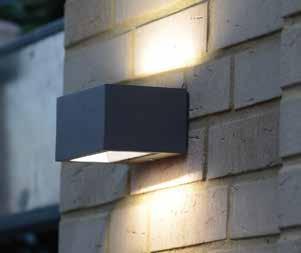 Exterior Range 16W LED Exterior Wall Light Sirroco Bulkhead Range Compact in design, this wall & ceiling light is ideal to use for multiple lighting applications.