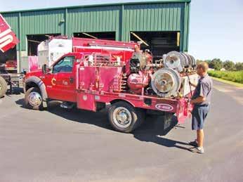 Our extensively trained and certified technicians stand ready to arrive at your location in one of our dedicated service vehicles, to get your apparatus up and running in the least amount of time