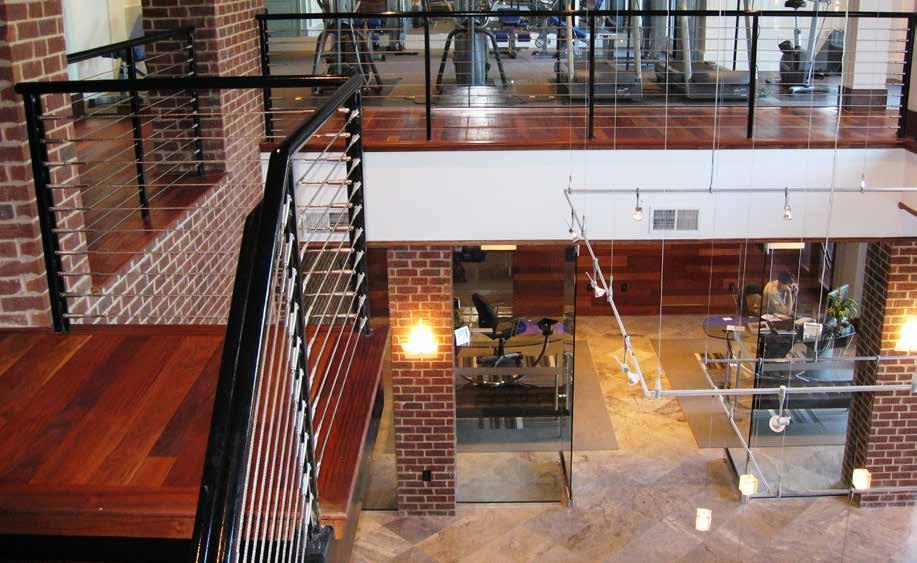 Railings INTERIOR & EXTERIOR Welded & mechanical systems Aluminum and stainless steel