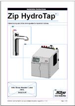 A potable cold water supply with a minimum working pressure of 172kPa and a maximum working pressure