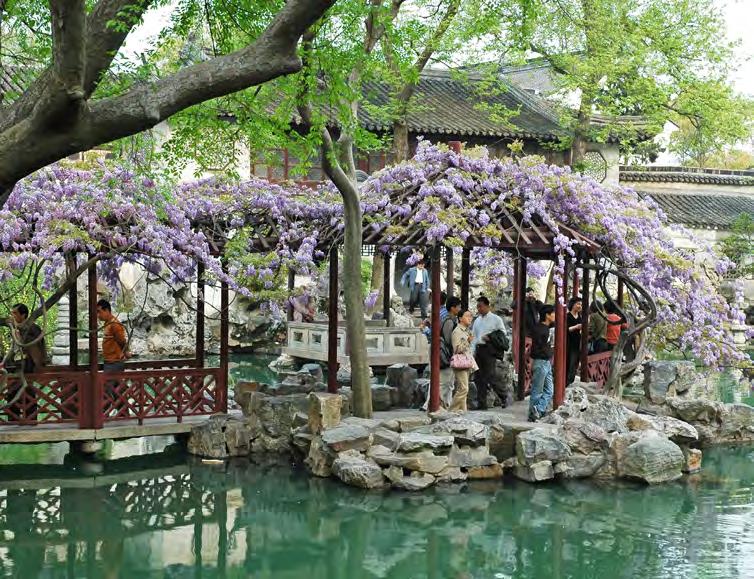 DAY EIGHT 8 Friday, April 10, 2015 (Breakfast/Lunch/Dinner) We step back to the 16th century with our morning visit to the Humble Administrator s Garden, built by Imperial Inspector Wang Xianchen
