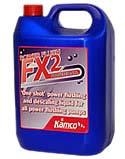 CHEMICAL FLUSHING PROCEDURE WHICH CHEMICAL TO USE Which chemical to use? POWERFLUSH FX2, or HYPER-FLUSH. Both of these chemicals will remove sludge and scale from a central heating system.