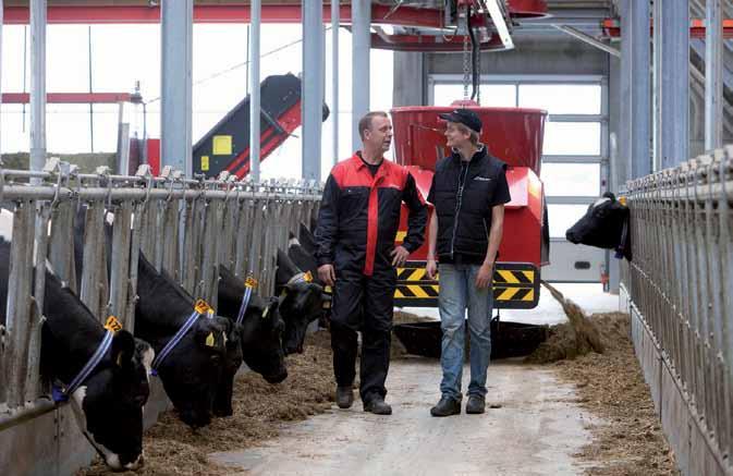 automatic feeding system Feeding of the future 4 5 It has been proven that feeding animals more regularly results in higher feed intake, higher milk production, better health and higher fertility