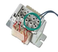Transformers Accessories 51-0002 There is a choice of a 35VA and 40VA transformer. Both transformers are CE compliant and come with a fuse terminal block.