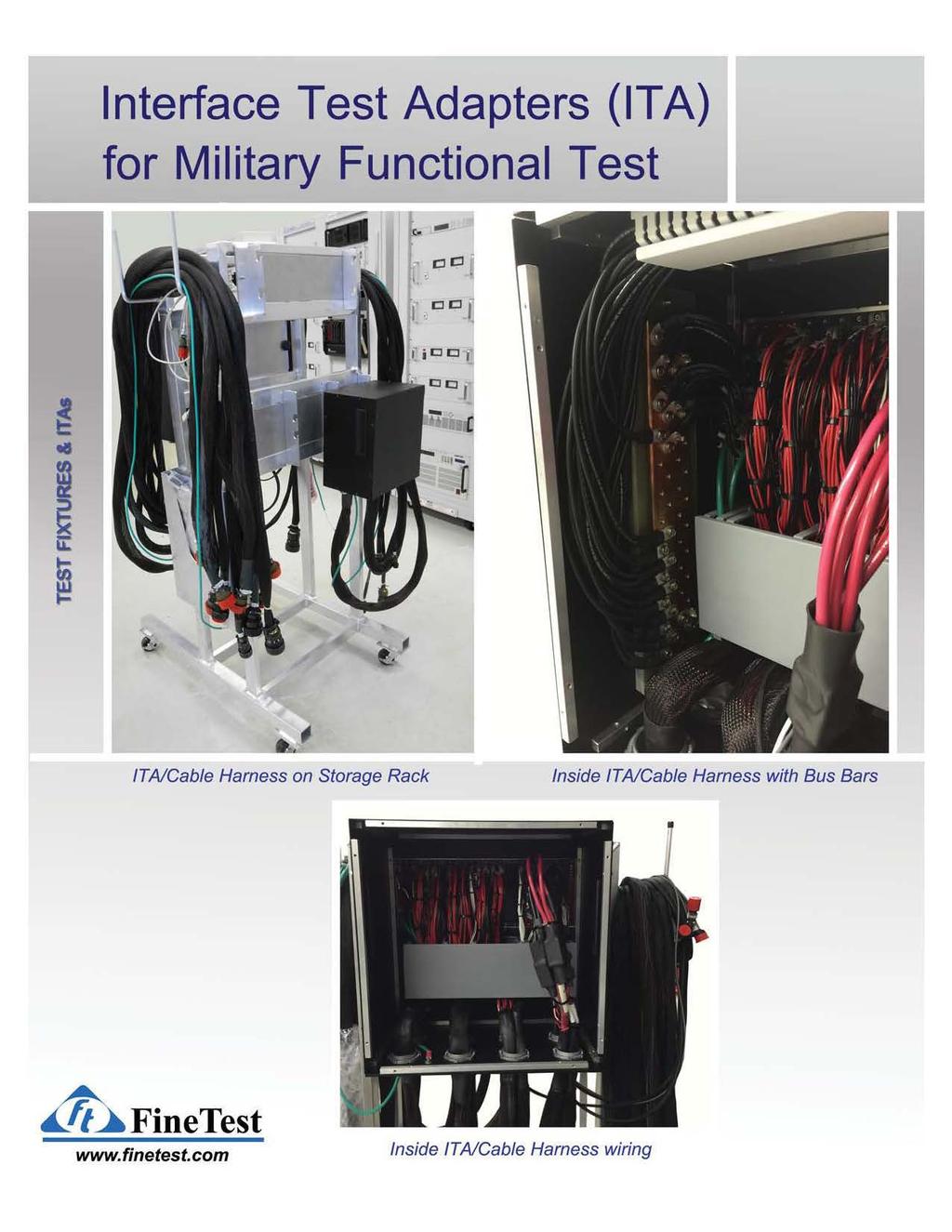 Interface Test Adapters (ITA) for Military Functional Test IT A/Cable Harness on Storage