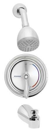 COMMERCIAL SHOWERING COMMERCIAL SHOWERING SENTINEL MARK II SHOWER COMBINATION SENTINEL MARK II SHOWER COMBINATION Includes SM-3000 pressure balance valve and trim Features S-2272-E2 shower head With