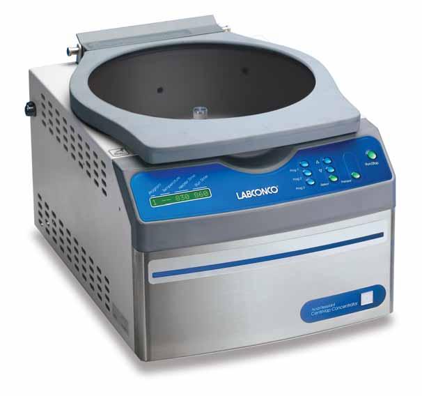 12 ACID-RESISTANT CENTRIVAP VACUUM CONCENTRATORS Using centrifugal force, vacuum and controlled heat, the Acid-Resistant CentriVap Vacuum Concentrator, with chemicalresistant components throughout