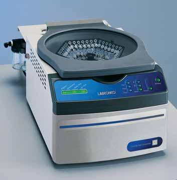 CENTRIVAP DNA VACUUM CONCENTRATORS 21 Specifications Brushed stainless steel and glacier white, epoxy-coated steel exterior with blue accents. Acrylic lid. Lid latch with safety sensor.