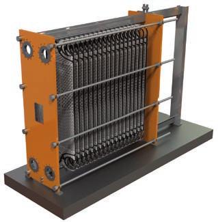 Intercambiadores de placas desmontables con juntas Our range of gasketed plate heat exchangers offer high flexibility: many different sizes of plates, with various