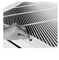 Disassemble the filter screen and remove it from the filter door. HOW TO CLEAN AIR FILTER 1. Clean dust, lint and dirt from the air filter using a vacuum cleaner or washing with water.