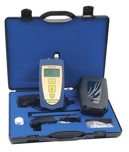 GROUND GAS GFM 610 The GFM610 monitor is a portable instrument designed specifically to detect the flow of gas into or out of ground boreholes on landfill and contaminated land sites and