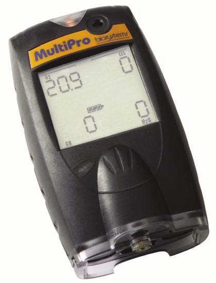 MULTIGAS MultiPro - Confined Space Gas Detector Protection in the palm of your hand!