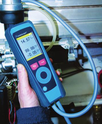 FLUE GAS Blue Line Flue Gas Monitor Eurolyzer The Eurolyzer is ideal for the checking and servicing of domestic and industrial heating systems.