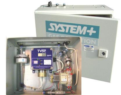 FIXED SYSTEMS System Plus System Plus is an all-in-one pumped sampling system which enhances the operation of TVOC Total VOC monitor.