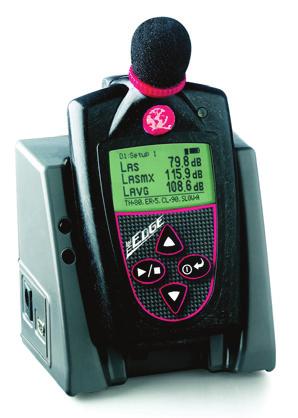 SOUND & NOISE Edge Range of Dosimeters With the Edge there is no bulky, heavy dosimeter weighing you down.