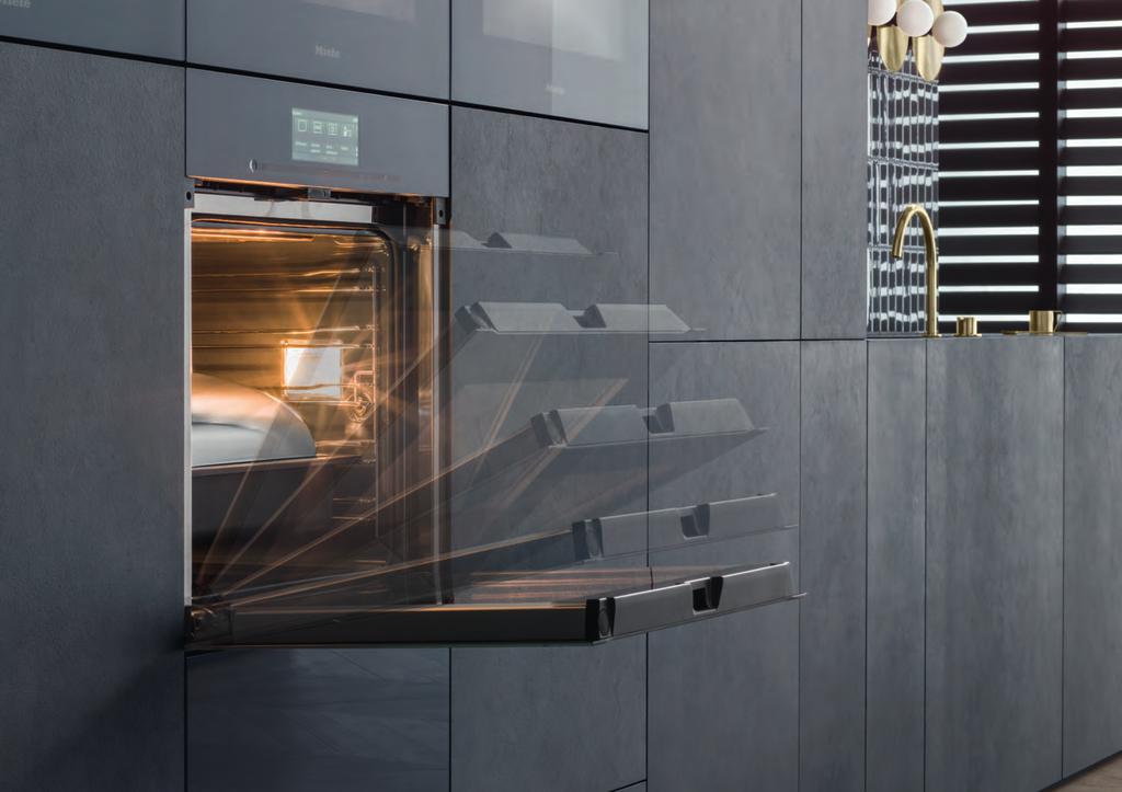All Miele ArtLine appliances have totally flush fronts to fit in with the spirit of a minimalist kitchen design.
