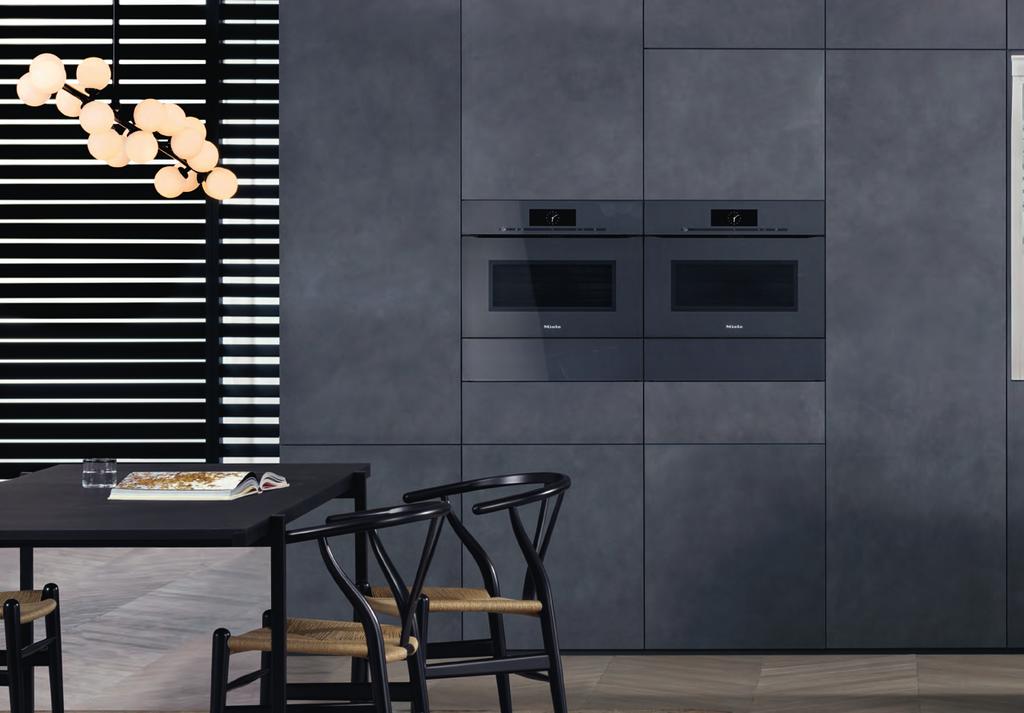 Handleless perfection Miele kitchen appliances for the perfect premium kitchen Everything from the same manufacturer: in