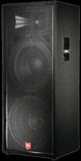 JBL JRX Series Passive Loudspeakers The versatile JRX Series features a cabinet design that can work as a main speaker, mounted on a pole, or as a floor wedge.