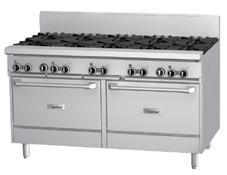64 85 572/259 GFE48-8LL (8) Open Top Burners (2) Space Saver Ovens $11,555 272,000/79.