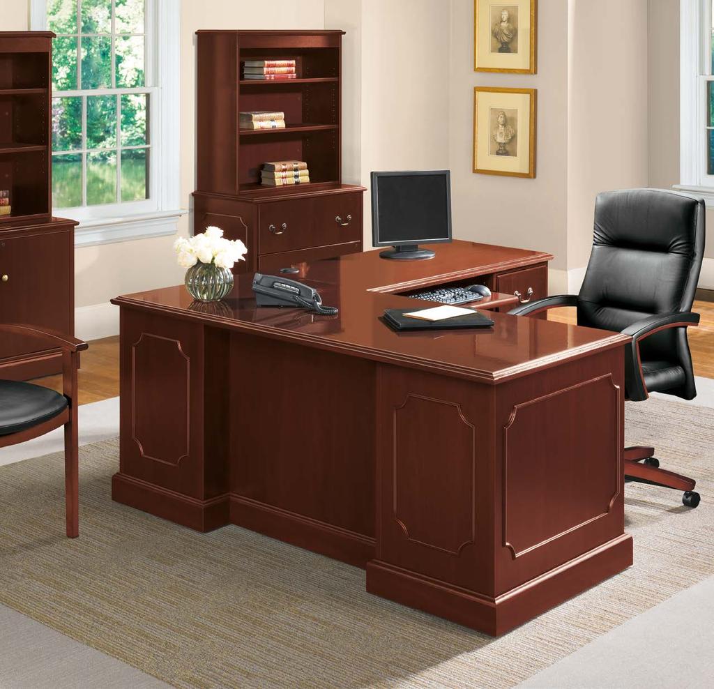 THOUGHTFUL DETAILS FOR VERSATILE SPACES Getting the most out of your workspace is important, which is why the 94000 Series offers a variety of desk sizes and storage options to precisely fit any work