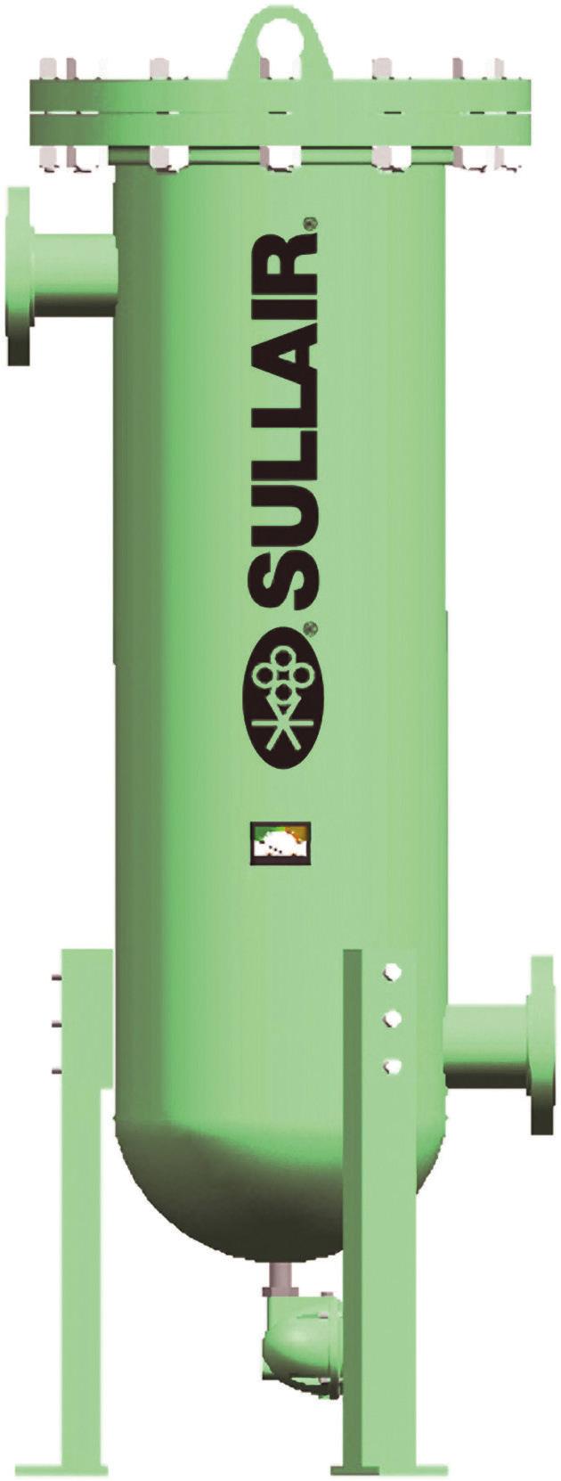 SULLAIR Mist Eliminators The time-tested range of Sullair Mist Eliminators combine extensive research and development with decades of experience in compressed air treatment.