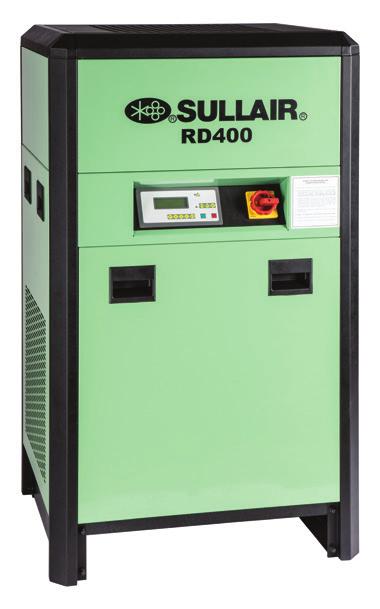 5 C) Non-velocity sensitive demister/separator RD Series REFRIGERATED DIGITAL CYCLING DRYERS 400 6000 SCFM Registered with CAGI 60Hz capacities from 400 to 6000 scfm