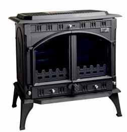 The Farrier Non Boiler & Boiler models The Farrier is a statement stove. The double door design allows it to service the largest of homes and yet its simplicity of use makes it an attractive option.