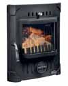 sleek cast iron Firefront or Insert, with or without a back boiler to heat your room, water and radiators.