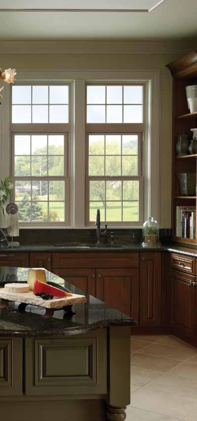 Traditional design. Endless possibilities. Tuscany Series vinyl windows and doors offer you endless possibilities no matter what the style or size of your home project.